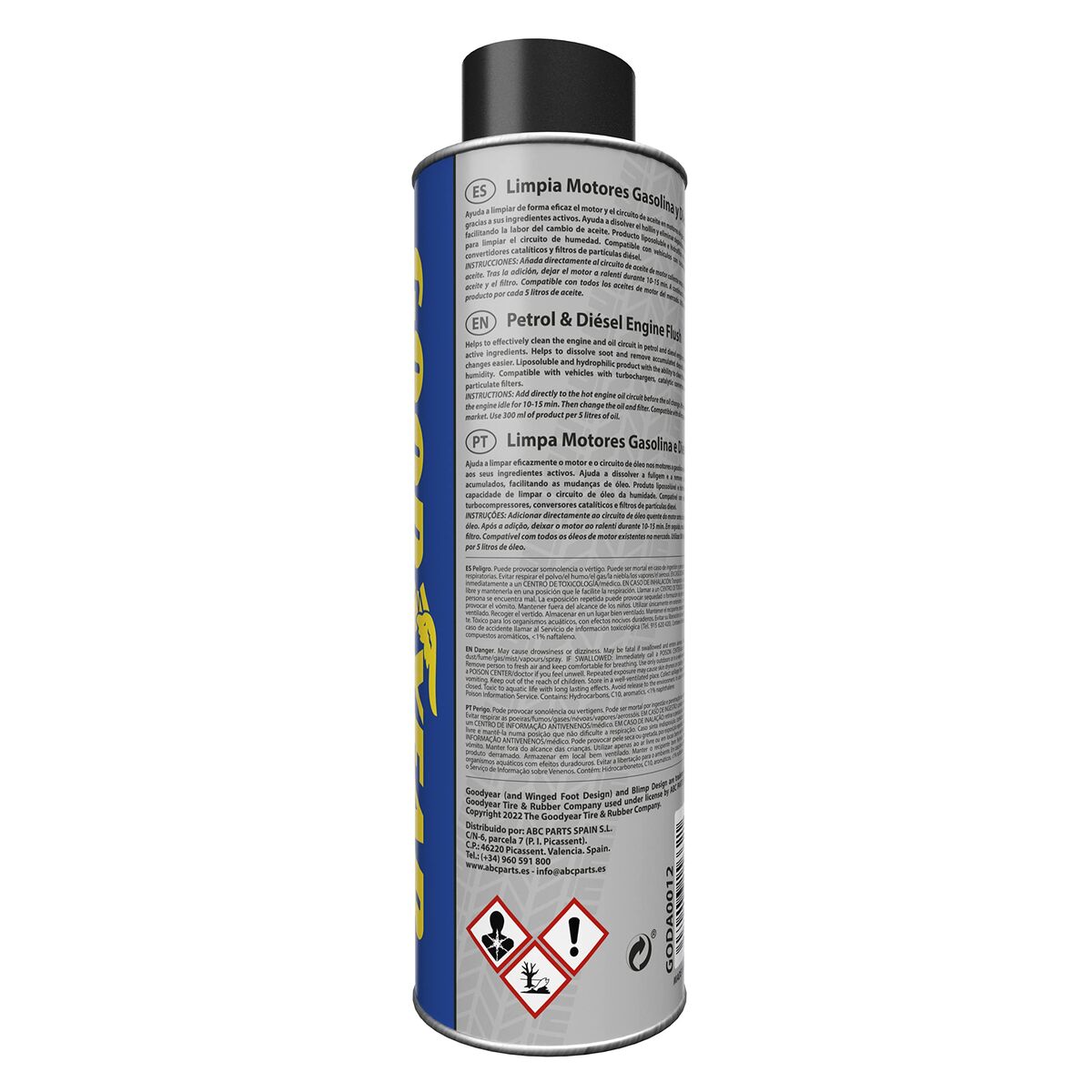 Detergente per Motore Goodyear Benzina Diesel 300 ml